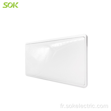 147 86 mm White Blank Plate divers accessoires électriques